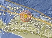 Gempa Bumi Magnitudo 5.3 Mengguncang Timur Laut Kasionaweja, Papua