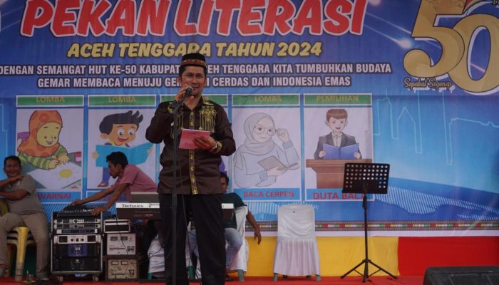 Pj Bupati Resmi Buka Pameran Pembangunan, Memperingati HUT -50 Kabupaten Aceh Tenggara 