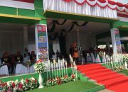 HUT Aceh Tenggara Ke-50 Meriah Pakai Seragam Khas Adat Alas