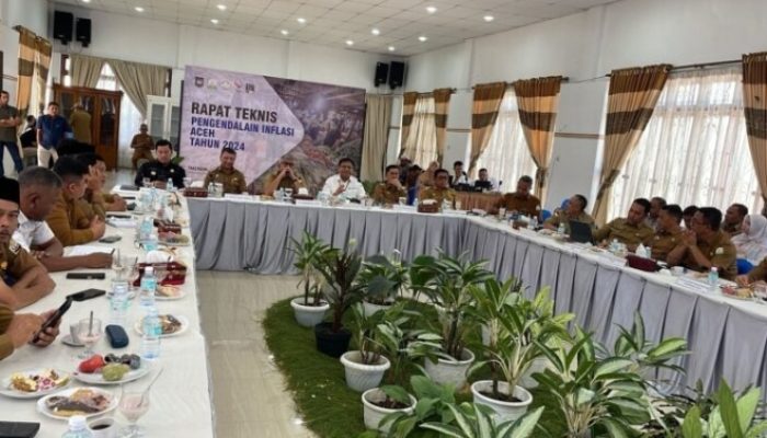 Pj Bupati Agara Hadiri Rapat Teknis Pengendalian Inflasi Se Provinsi Aceh 