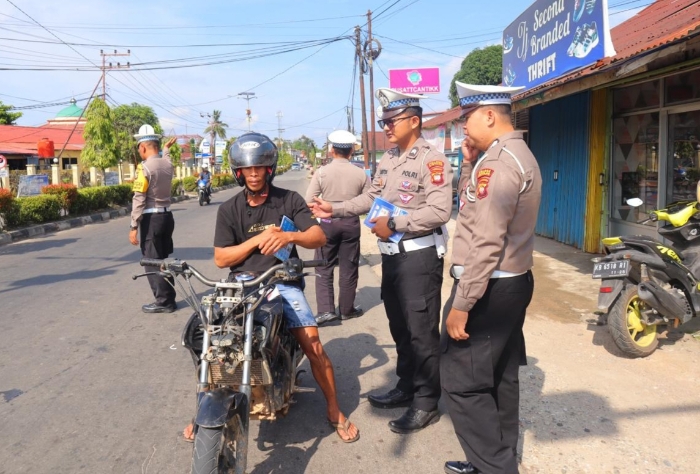 Operasi Patuh Kapuas 2024 oleh Polres Sintang fokus pada upaya preventif dan preemtif