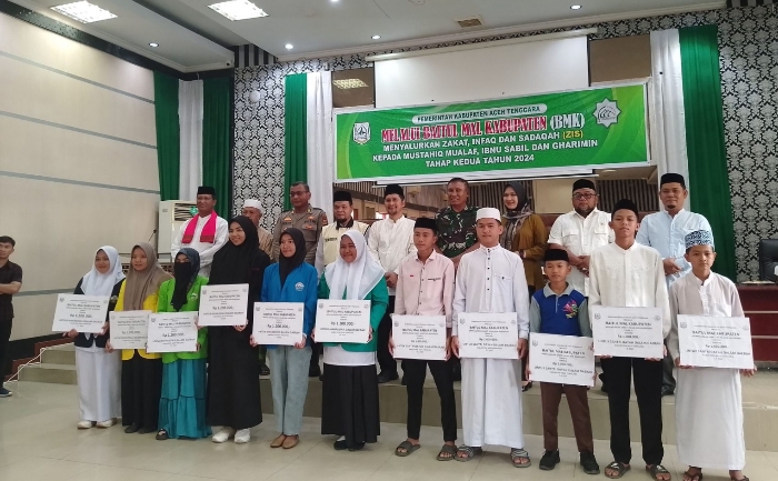 Penyaluran ZIS Tahap II Baitul Mal Aceh Tenggara: 1.730 mustahiq dan mahasiswa