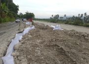 Menjelang PON, BPJN Aceh Percepat Penanganan Jalan Nasional Amblas Desa Jongar Raya Agara