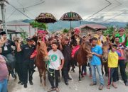 Ribuan Massa Antar Raidin Pinim -Syahrizal Daftar Ke KIP Agara