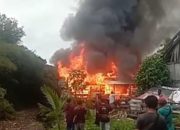 Kebakaran di Sintang Hari ini Kembali Terjadi, Untuk Ketiga Kalinya