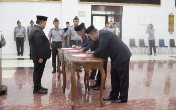 Pelantikan tiga PPNS di Kemenkumham Kalbar