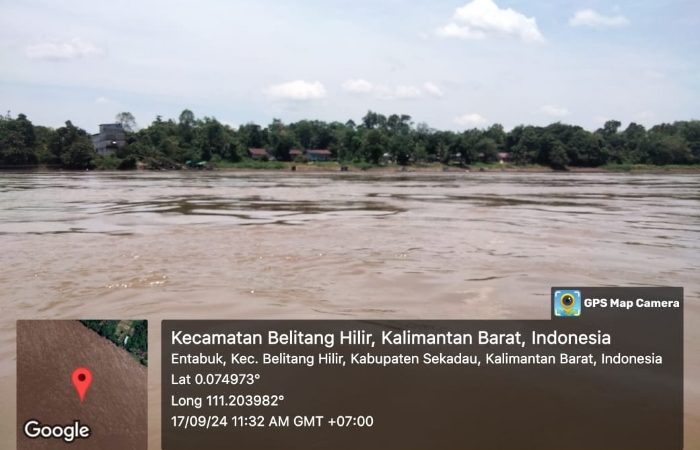 Tidak Benar Ada Aktivitas PETI di Desa Entabuk, Belitang Hilir, Sungai Kubu