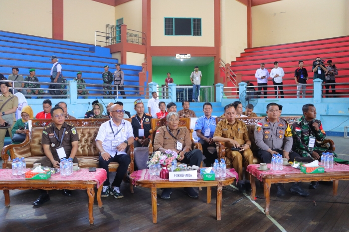 Polres Sintang siagakan ratusan personel untuk amankan pengundian nomor urut Paslon Pilkada 2024