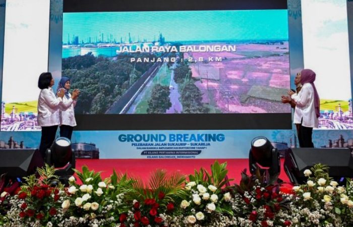 Pertamina Lakukan Groundbreaking Bufferzone di Kilang Balongan untuk Tingkatkan Keamanan