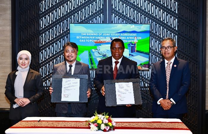 Pertamina NRE dan Guma Jalin Kerja Sama Kembangkan Proyek Gas to Power di Afrika Selatan