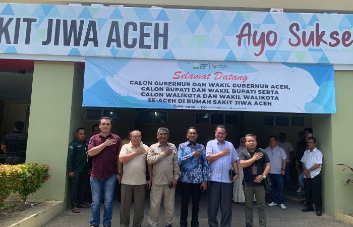 Paslon Raidin Pinim -Syahrizal Lolos Tes Kesehatan di RSUD Zainoel Abidin Banda Aceh