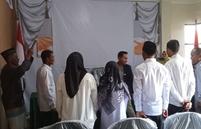 Panwaslih Aceh Tenggara Lantik Tujuh Panitia Pengawas Lapangan (PPL)