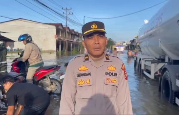 Banjir di Sosok Berangsur Surut, Begini Kondisi Lalu Lintas