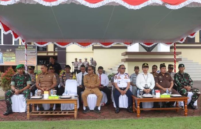 Kasdim 1206/Putussibau Hadiri Apel Gelar Pasukan Ops Zebra Kapuas 2024