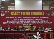 KIP Agara Mulai Gelar Rapat Pleno Rekapitulasi Hasil Perhitungan Suara Pilkada