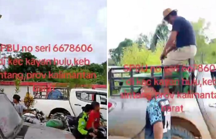 Viral Postingan Video Tiktok, SPBU 66.786.06 Kayan Hulu Diduga Menyalahgunakan Aturan BBM Bersubsidi, Begini Kata Pengelola