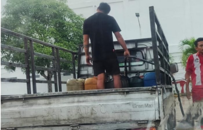 SPBU 64.785.06 di Sekayam Diduga Layani Pengepul BBM Bersubsidi