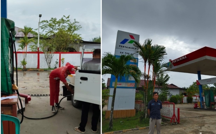 Pengelola SPBU Sekayam klarifikasi soal antrean panjang