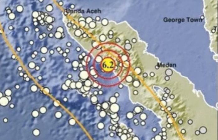Gempa Magnitudo 6.2 Guncang Blangpidie Aceh Barat Daya, BMKG Imbau Waspada