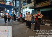 Cegah Tawuran dan Kejahatan Jalanan, Polsek Palmerah Intensifkan Patroli di Titik Rawan Jakarta Barat