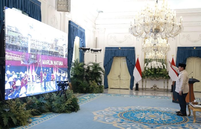 Presiden Prabowo Puji Teknologi Anak Bangsa dalam Proyek Migas Forel-Terubuk Berbasis TKDN