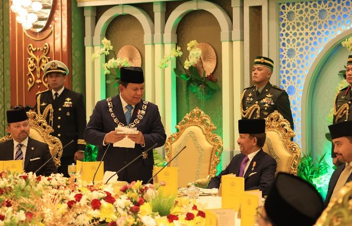 Prabowo Subianto Tegaskan Hubungan Indonesia Brunei, Terima Penghargaan Bintang Kebesaran dari Sultan