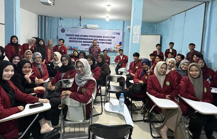 Pelatihan  Wirausaha dan Penyusunan Business  Plan  Bagi Mahasiswa Universitas Muhammadiyah Pontianak Kampus Sintang sukses di gelar