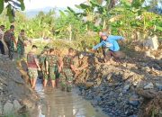 TMMD Ke 125, Satgas Gali Gorong Gorong Gunakan Alat Berat