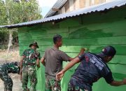 Satgas TMMD Selesai Kerjakan Rumah Tidak Layak Huni di Rikit Bur II, Jamatiah Terimakasih TNI