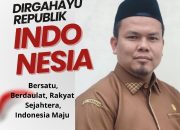 Kepsek SMAN 1 Badar Aceh Tenggara, Dede Suhery Mengucapkan Selamat HUT RI ke- 80
