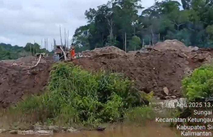 PETI Gunakan Excavator di Sungai Seria, Polisi Akui Terkendala Penindakan