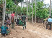 TMMD Ke-125 Kodim 0108 Agara Akan Tuntaskan Pemasangan Papan Mal Kuping Gorong Gorong