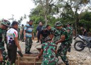 Bupati Fakhry Bersama Tim Wasev Kunjungi Lokasi TMMD Kodim 0108/Agara