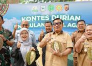 Jelang Hut RI Ke -80 Dinas Pertanian dan Kodim 0108 Agara Gelar Kontes Durian Ungulan Lokal