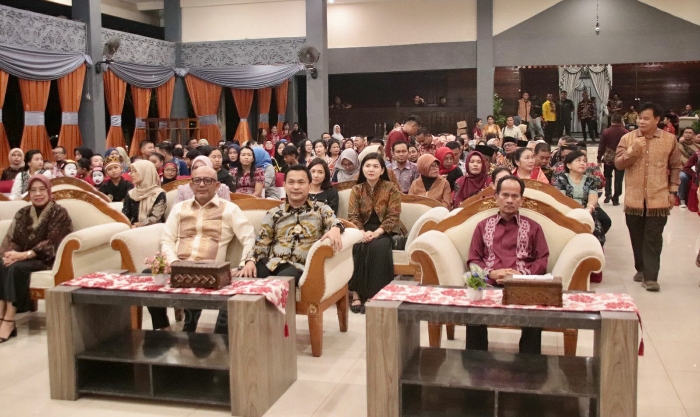 Pemkab Sintang Gelar Resepsi Kenegaraan HUT RI ke-80 di Pendopo Bupati
