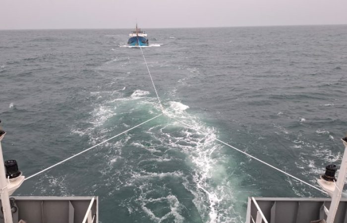 Detik-Detik Menegangkan! Kapal KM Semangat Nelayan Mati Mesin di Tengah Laut, Begini Aksi Cepat Bakamla RI