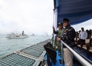 Fregat Terbesar Asia Tenggara Tampil Gagah! Armada TNI AL Unjuk Kekuatan di Depan Presiden Prabowo