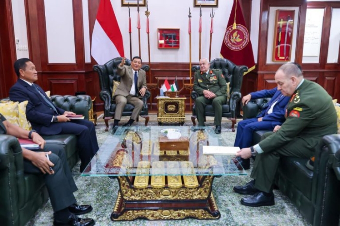 Kerja Sama Pertahanan Indonesia–Yordania Makin Erat, Menhan Sjafrie dan Jenderal Al-Hunaeti Bahas Implementasi Perjanjian Strategis