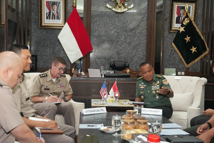 Wakasad dan USARPAC Bahas Latihan Gabungan 2026, TNI AD Perkuat Kemitraan Militer dengan AS