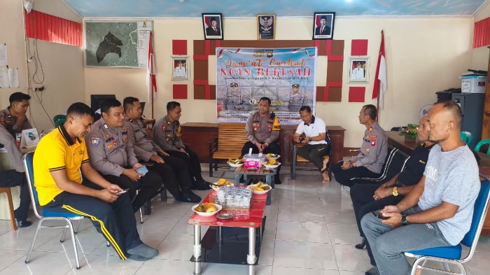 Polres Melawi Jumat Curhat Nuan Bekesah