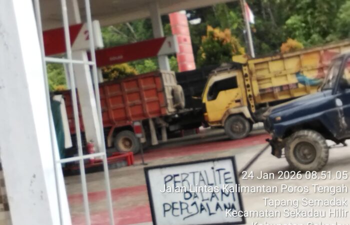 Diduga Kangkangi Aturan BBM Subsidi Tak Tepat Sasaran, SPBU Tapang Sambas Di nilai Curang.