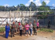 Wujud Kemanunggalan TNI-Rakyat, Koramil 1310-05/Kauditan Laksanakan Karya Bakti di Lokasi KDKMP