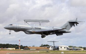 Prancis Borong Dua Pesawat Radar Saab GlobalEye, Siap Gantikan Boeing E-3 Sentry