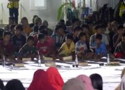 Menteri PU Dody Hanggodo santap sahur bareng warga Huntara II Aceh Tamiang