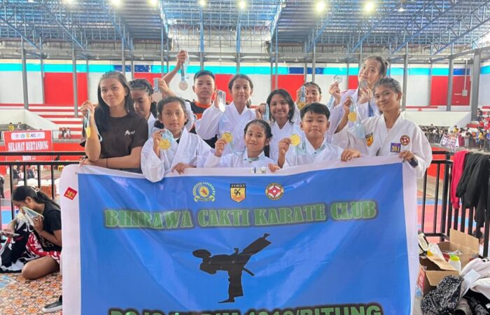 Prajurit Kodim 1310/Bitung Jadi Chief Referee di Kejuaraan Karate BKC Sulut-Gorontalo 2026