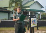 Pelihara Jiwa Nasionalisme, Korem 121/Abw Laksanakan Upacara Bendera di Sintang