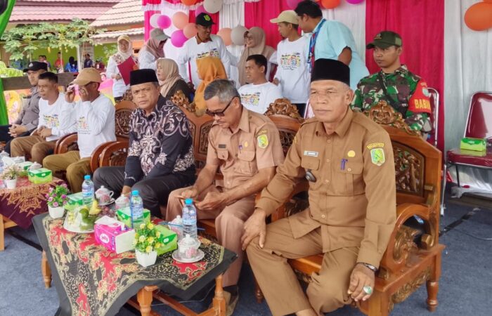 Babinsa Koramil 01/Sambas Hadiri Festival Seni dan O2SN SD di Desa Lumbang Penyengat