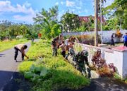 Turun Langsung Bersama Masyarakat, Personel Koramil Jajaran Kodim 1310/Bitung Terus Galakkan Aksi Gerakan Indonesia Asri