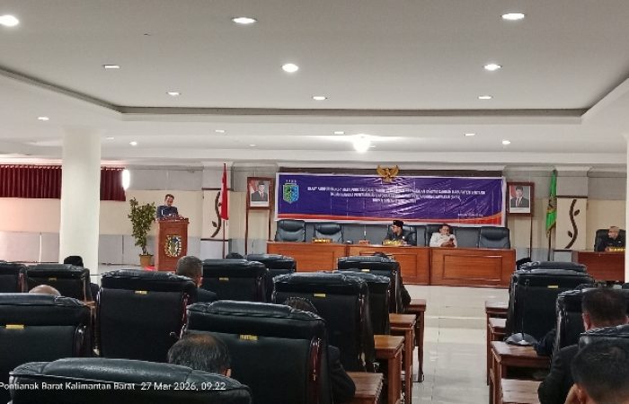 DPRD Sintang Gelar Paripurna LKPj 2025, Yohanes Rumpak, Pansus Akan Kaji Kinerja Pemerintah Secara Mendalam