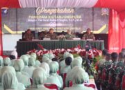 Danrem 121/Abw Dampingi Pangdam XII/Tpr Kunker ke Kodim 1202/Singkawang, Tekankan Kemanunggalan TNI dan Rakyat